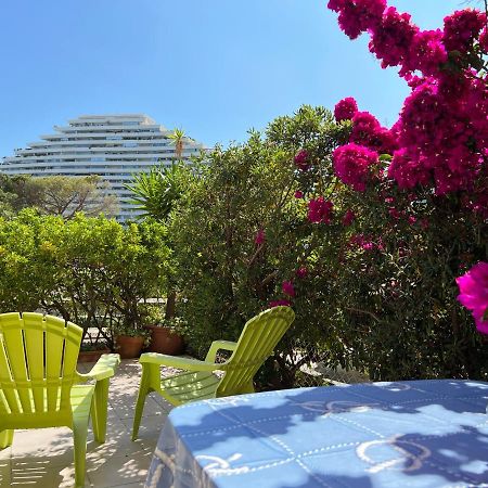 Blue Terrace Apartment - Marina Baie Des Anges 卢贝新城 外观 照片